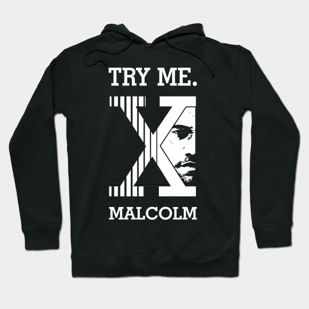 Malcolm X Hoodie by Amberstore